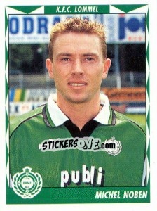 Sticker Michel Noben - Football Belgium 1998-1999 - Panini