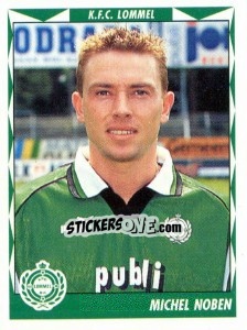 Figurina Michel Noben - Football Belgium 1998-1999 - Panini