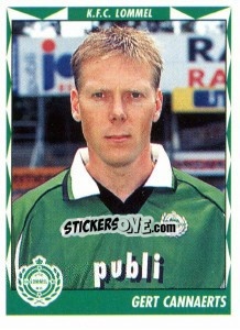 Cromo Gert Cannaerts - Football Belgium 1998-1999 - Panini