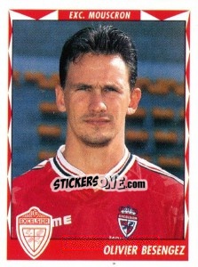 Sticker Olivier Besengez - Football Belgium 1998-1999 - Panini