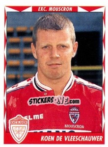 Sticker Koen De Vleeschauwer - Football Belgium 1998-1999 n. 279 - Panini