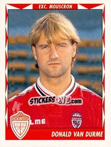 Cromo Donald van Durme - Football Belgium 1998-1999 n. 282 - Panini