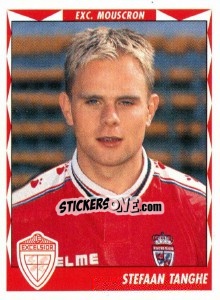 Sticker Stefaan Tanghe - Football Belgium 1998-1999 - Panini