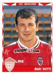 Sticker Marc Wuyts - Football Belgium 1998-1999 n. 286 - Panini