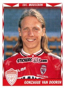 Cromo Gonzague van Dooren - Football Belgium 1998-1999 - Panini