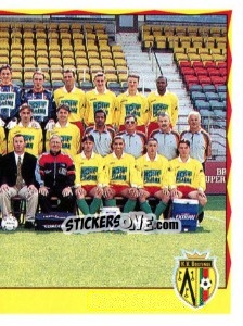 Sticker Elftal / Equipe - Football Belgium 1998-1999 - Panini