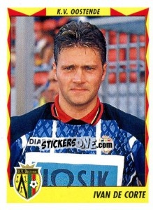 Sticker Ivan De Corte - Football Belgium 1998-1999 - Panini