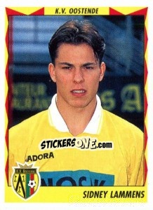 Sticker Sidney Lammens - Football Belgium 1998-1999 n. 296 - Panini