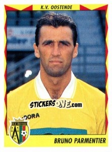 Sticker Bruno Parmentier - Football Belgium 1998-1999 n. 299 - Panini