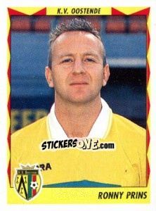 Sticker Ronny Prins - Football Belgium 1998-1999 n. 302 - Panini