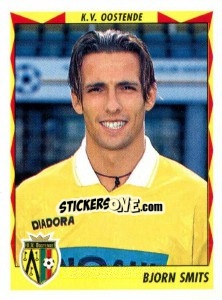 Sticker Bjorn Smits - Football Belgium 1998-1999 n. 303 - Panini
