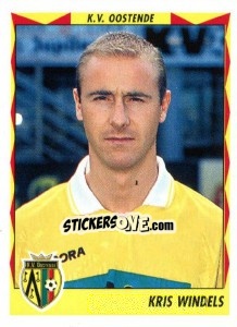 Sticker Kris Windels - Football Belgium 1998-1999 - Panini