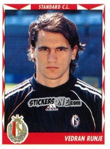 Sticker Vedran Runje - Football Belgium 1998-1999 n. 314 - Panini