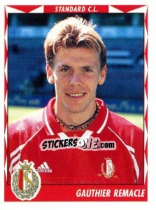 Cromo Gauthier Remacle - Football Belgium 1998-1999 - Panini