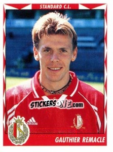 Figurina Gauthier Remacle - Football Belgium 1998-1999 - Panini