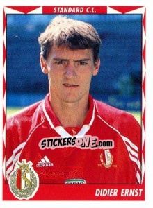 Sticker Didier Ernst - Football Belgium 1998-1999 - Panini
