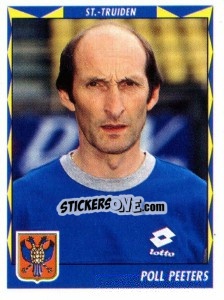 Sticker Poll Peeters - Football Belgium 1998-1999 n. 332 - Panini