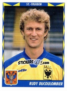 Sticker Rudy Ducoulombier - Football Belgium 1998-1999 - Panini
