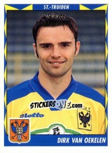 Figurina Dirk van Oekelen - Football Belgium 1998-1999 n. 341 - Panini
