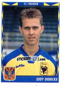 Sticker Eddy Dierickx - Football Belgium 1998-1999 n. 342 - Panini