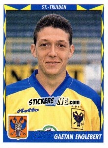 Sticker Gaetan Englebert - Football Belgium 1998-1999 n. 343 - Panini