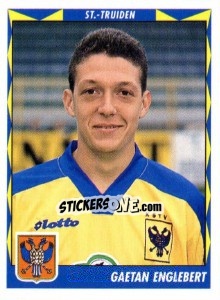 Sticker Gaetan Englebert - Football Belgium 1998-1999 - Panini