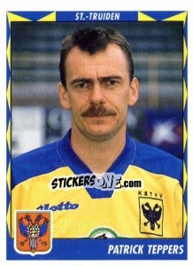 Sticker Patrick Teppers - Football Belgium 1998-1999 n. 344 - Panini