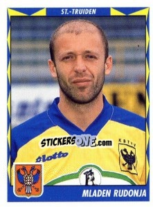 Sticker Mladen Rudonja - Football Belgium 1998-1999 n. 345 - Panini