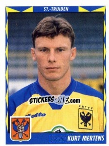 Sticker Kurt Mertens - Football Belgium 1998-1999 - Panini