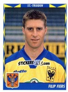 Sticker Filip Fiers - Football Belgium 1998-1999 n. 347 - Panini