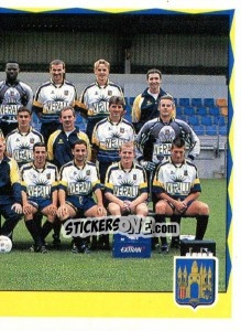 Sticker Elftal / Equipe - Football Belgium 1998-1999 - Panini