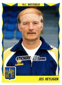 Sticker Jos Heyligen - Football Belgium 1998-1999 n. 351 - Panini