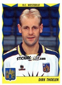Sticker Dirk Thoelen - Football Belgium 1998-1999 n. 353 - Panini