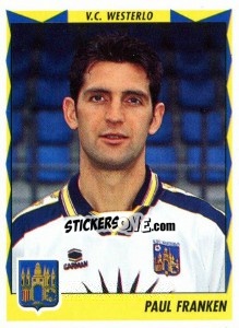 Cromo Paul Franken - Football Belgium 1998-1999 - Panini