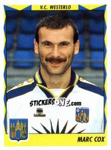 Sticker Marc Cox - Football Belgium 1998-1999 n. 355 - Panini