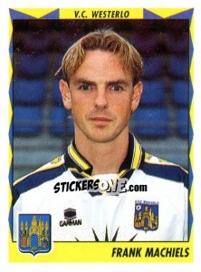 Sticker Frank Machiels - Football Belgium 1998-1999 n. 356 - Panini