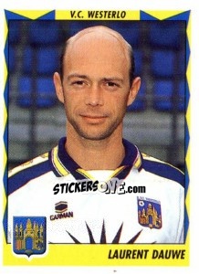 Sticker Laurent Dauwe - Football Belgium 1998-1999 n. 358 - Panini