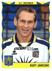 Sticker Rudy Janssens - Football Belgium 1998-1999 - Panini
