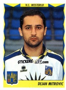 Sticker Dejan Mitrovic - Football Belgium 1998-1999 n. 364 - Panini