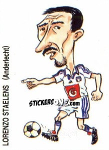 Sticker Lorenzo Staelens (Anderlecht) - Football Belgium 1998-1999 n. 373 - Panini