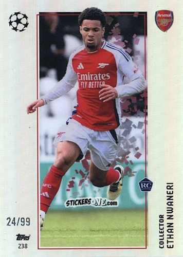 Figurina Ethan Nwaneri - Total Football 2023-2024
 n. C238 - Topps