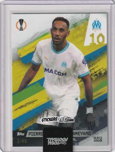 Cromo Pierre-Emerick Aubameyang - Total Football 2023-2024
 n. GLB13 - Topps