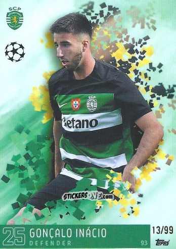 Cromo Goncalo Inacio - Total Football 2024-2025
 n. 93 - Topps