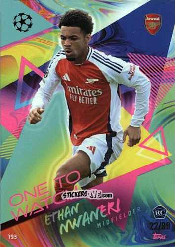 Cromo Ethan Nwaneri - Total Football 2024-2025
 n. 193 - Topps