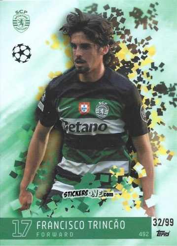 Sticker Francisco Trincao - Total Football 2024-2025
 n. 492 - Topps