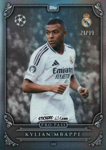 Figurina Kylian Mbappé - Total Football 2024-2025
 n. 553 - Topps
