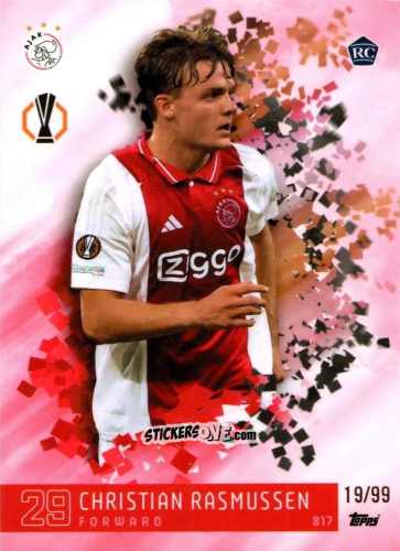 Figurina Christian Rasmussen - Total Football 2024-2025
 n. 817 - Topps