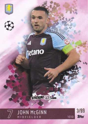 Figurina John McGinn - Total Football 2024-2025
 n. 1010 - Topps