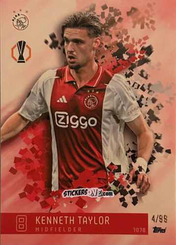 Cromo Kenneth Taylor - Total Football 2024-2025
 n. 1078 - Topps