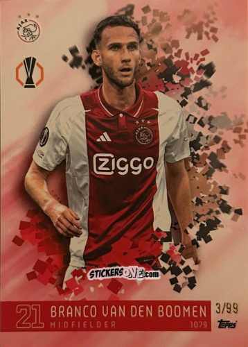 Cromo Branco van den Boomen - Total Football 2024-2025
 n. 1079 - Topps